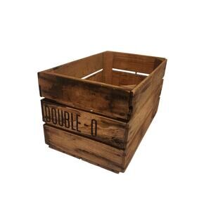 Double O Wooden Crate 11x12x20